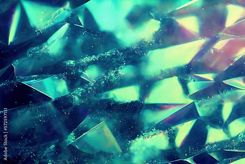 Liquid crystal illustration background wallpaper created with