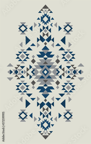 Aztec vector elements. Ethnic ornament. Tribal design, geometric symbols for border, frame, tattoo, logo, cards, decorative paper. Navajo motifs.