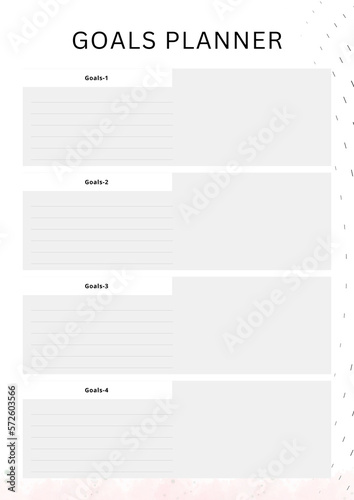 Goals Planner