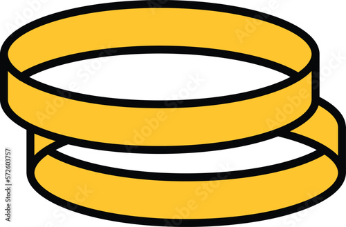 Bracelet Vector Icon

