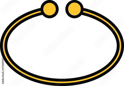 Bracelet Vector Icon
