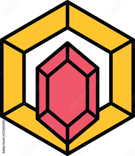 polishing jewelry Vector Icon