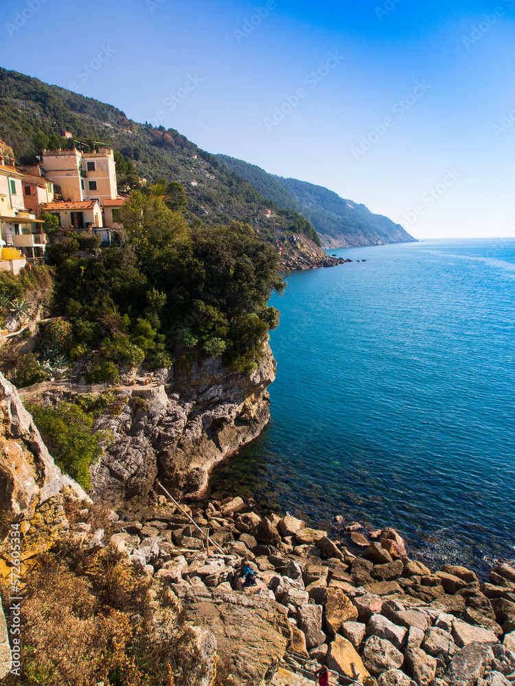 Italia, Liguria, La spezia, il paese di  Tellaro.