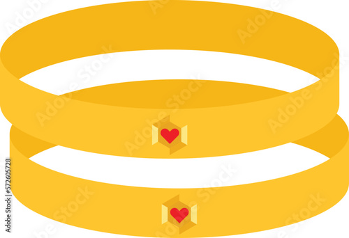 Bracelet Vector Icon
