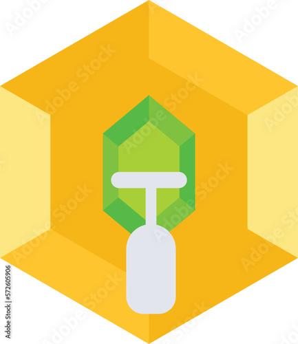 polishing jewelry Vector Icon