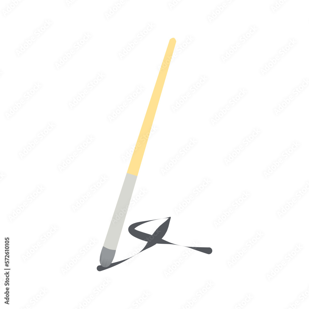 paint brush watercolor doodle drawing sketch line
