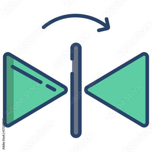Flip vertical icon