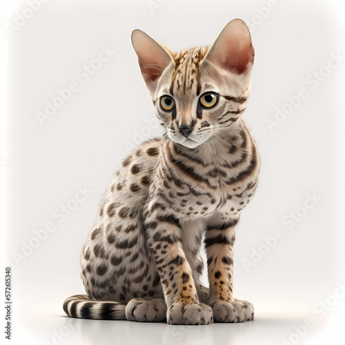bengal cat portrait