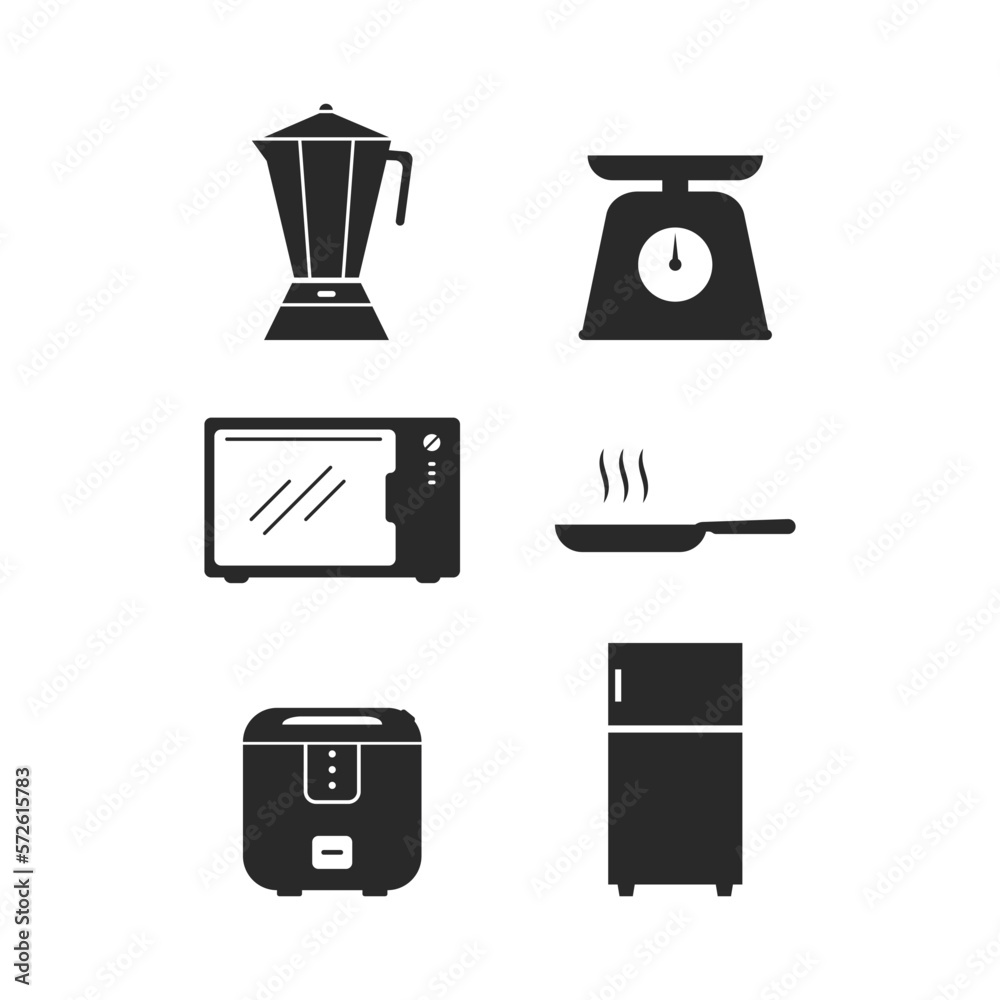 Household appliance icon Household appliance icon
