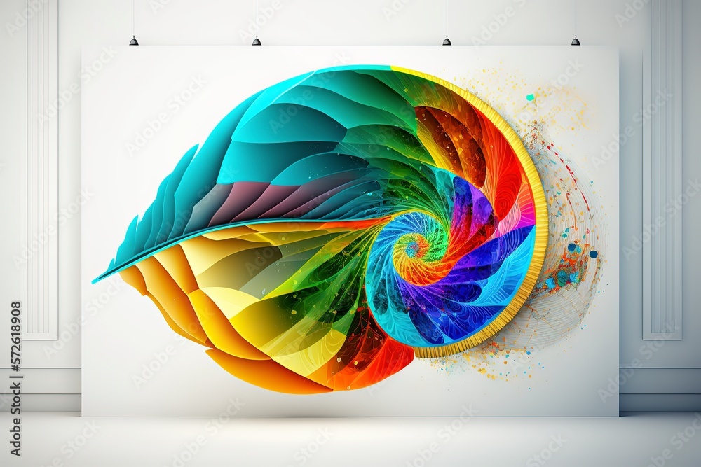A visually striking image that showcases the capabilities of AI, such ...