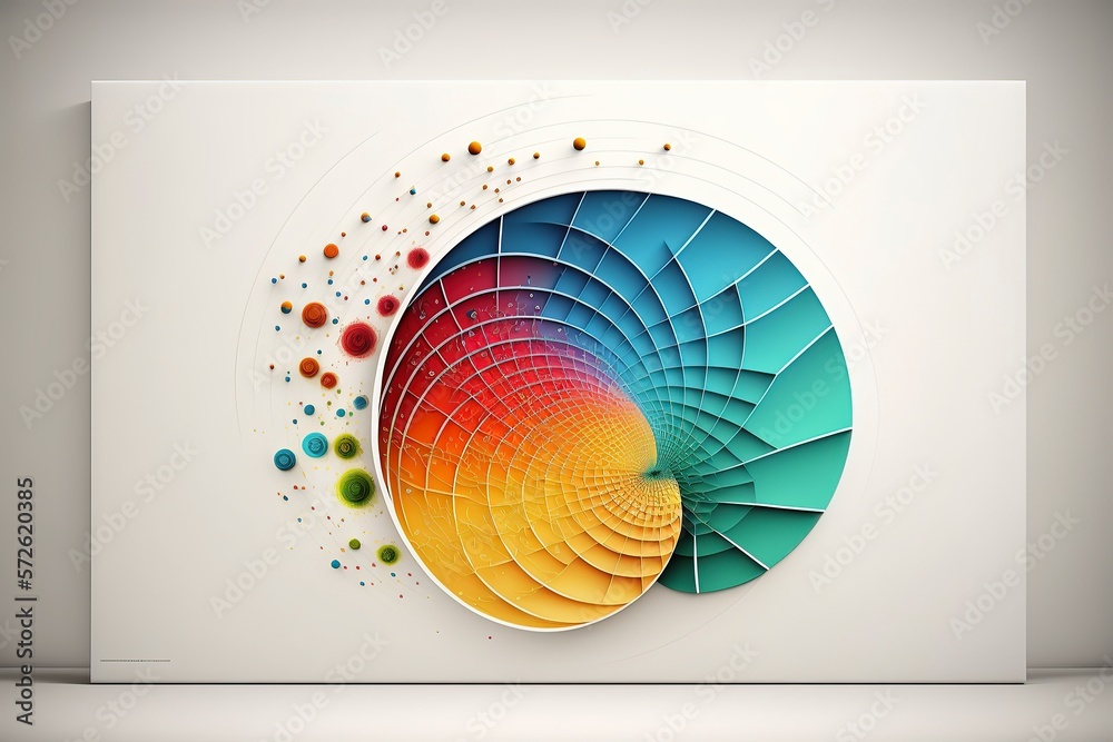 A visually striking image that showcases the capabilities of AI, such ...