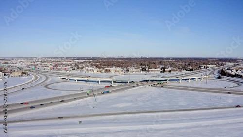 Fargo, ND Highway 94 and Highway 29  Interchange photo