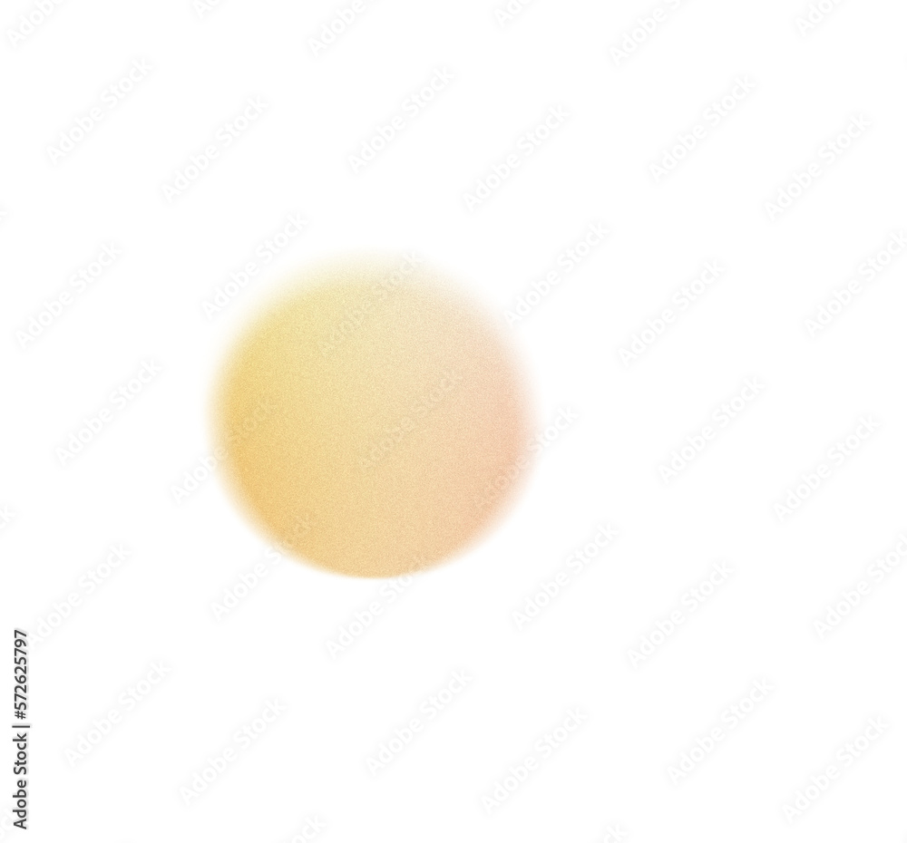 Fototapeta premium Grainy Gradient Textured Blob Shapes. Abstract Transparent PNG element. Trendy design resources, Purple orange and yellow. Modern design trends. 