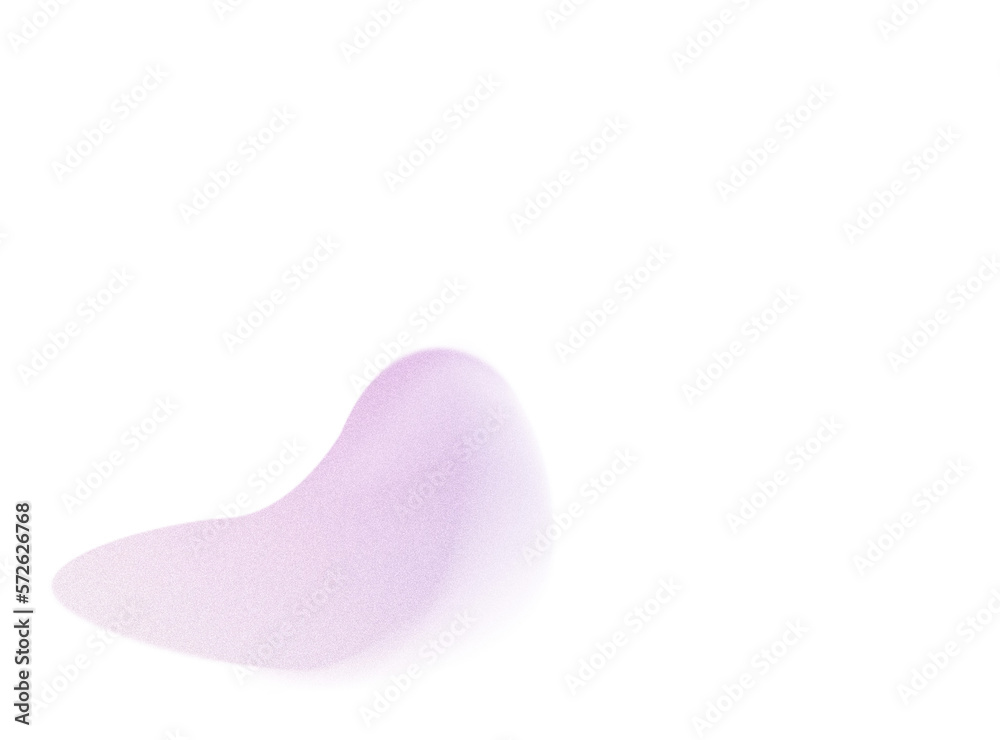 Grainy Gradient Textured Blob Shapes. Abstract Transparent PNG element. Trendy design resources, Purple orange and yellow. Modern design trends.
