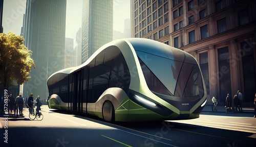 Future of autonomus cargo transportation, AV city bus
