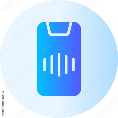 voice assistant gradient icon