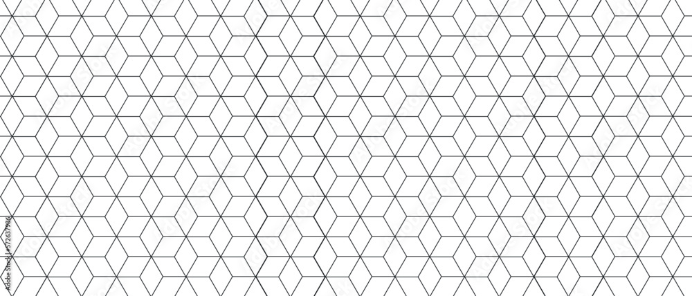Seamless cube geometric pattern. Square or hexagon background. Vector illustration Seamless cube geometric pattern. Square or hexagon background. Vector illustration