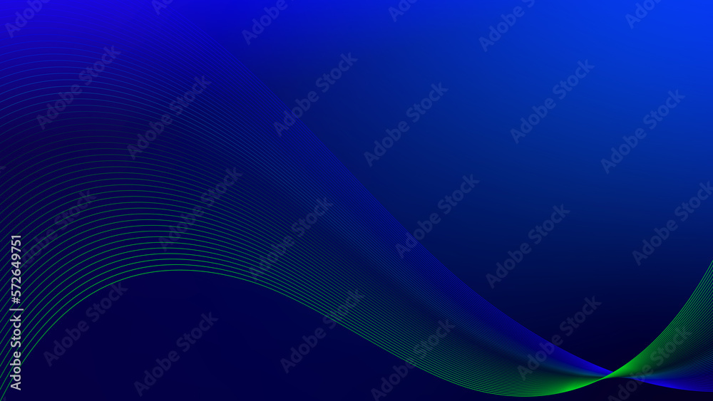 Modern abstract wave curve background design with halftone dark blue outlines. Suitable for posters, flyers, websites, covers, banners, advertisements, etc