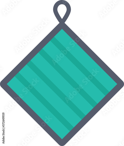 cooking napkin and folding
