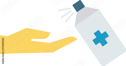 coronavirus hand sanitizer and hand wash