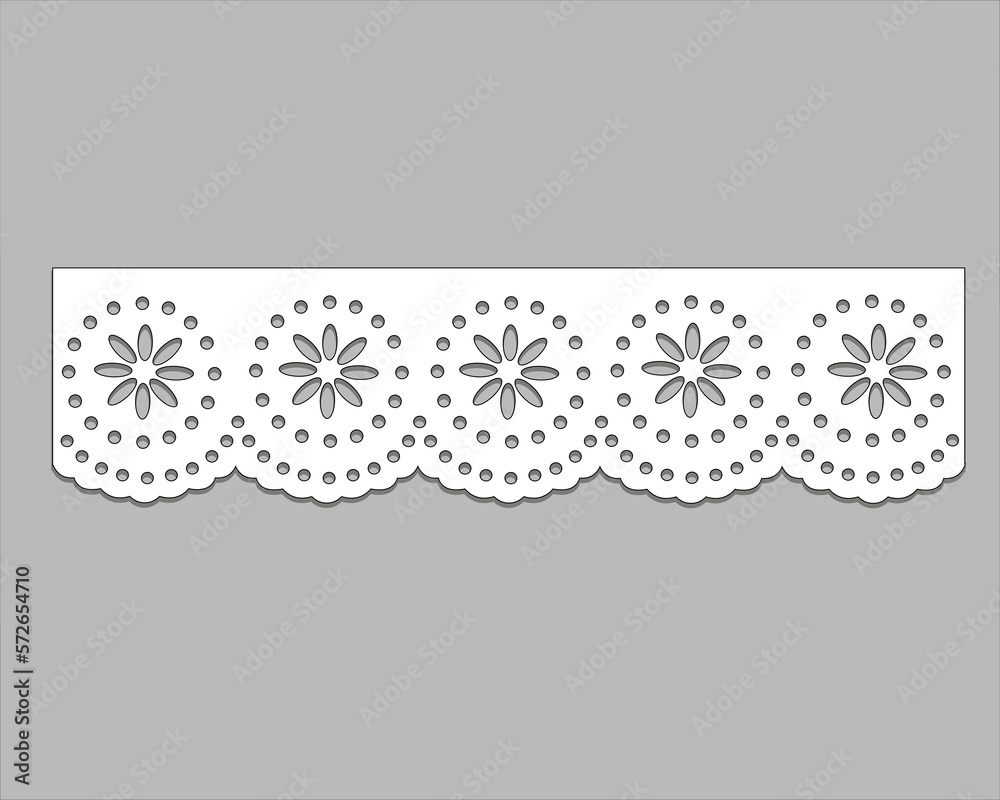 vintage lace cotton