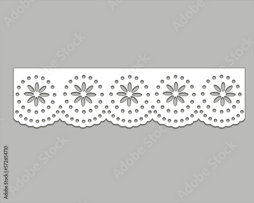 vintage lace cotton