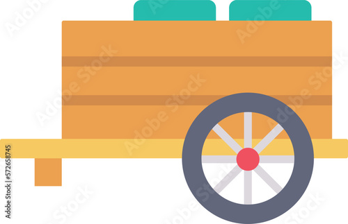 farming caryy  and trolley