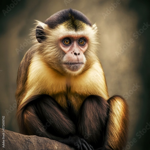 Saimiri boliviensis Monkey Generative AI