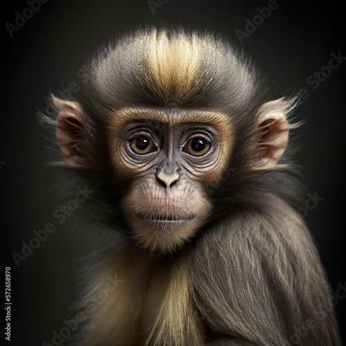 Sapajus apella Monkey Generative AI © Luiz