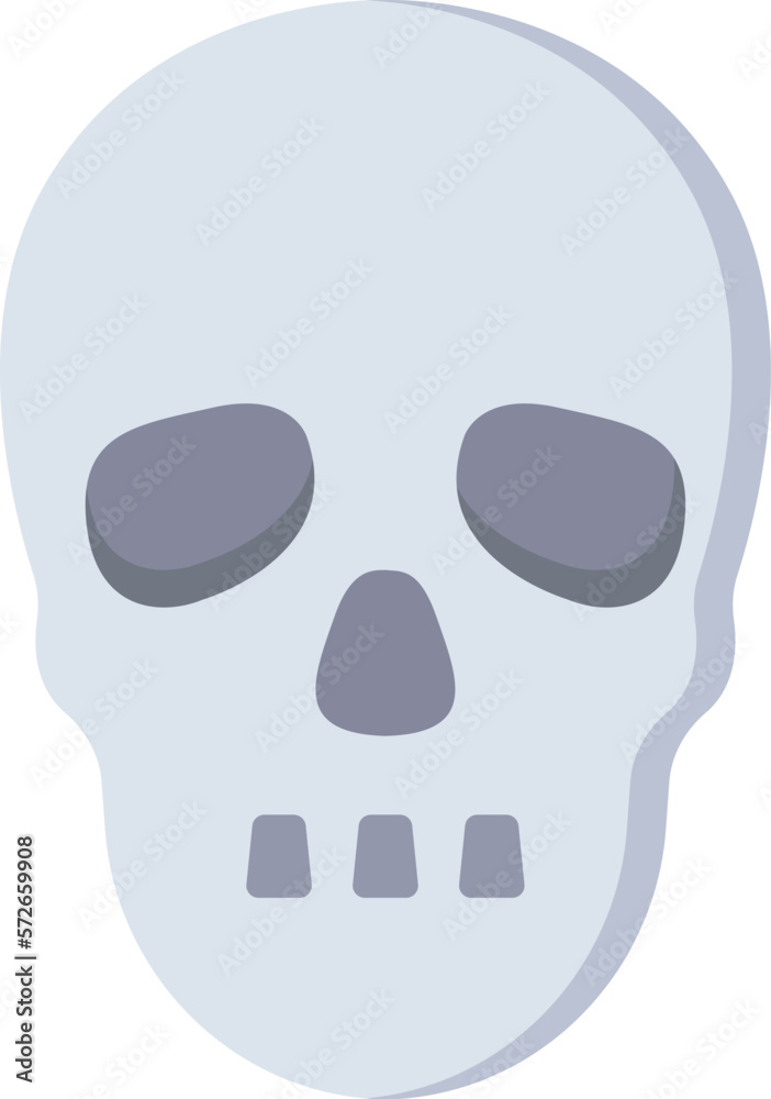Fototapeta premium halloween skull and dead