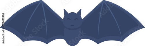 halloween bat and spooky