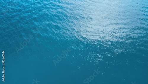 sea ​​view from above, ocean, art illustration 