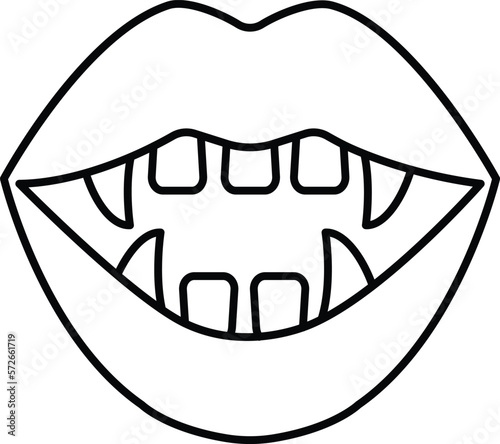 halloween dracula and teeth