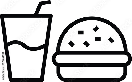 hotel service  burger and fast food