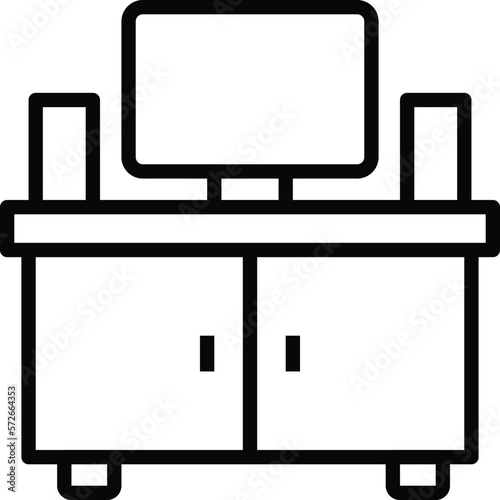 hotel service  table and desk
