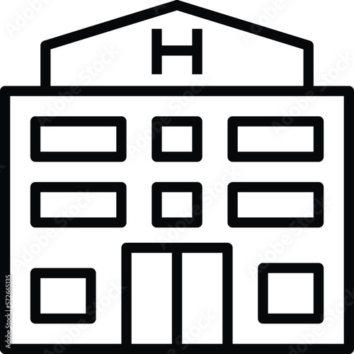 hotel service  building and hotel