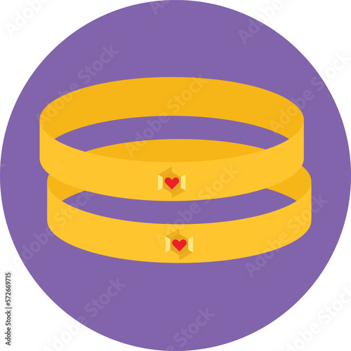 Bracelet Vector Icon
