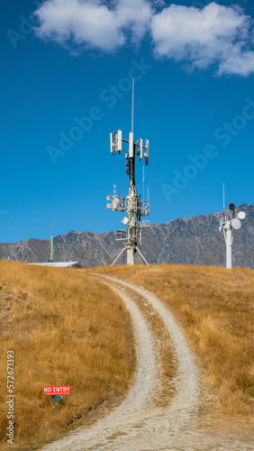 Technology on the top of mountain