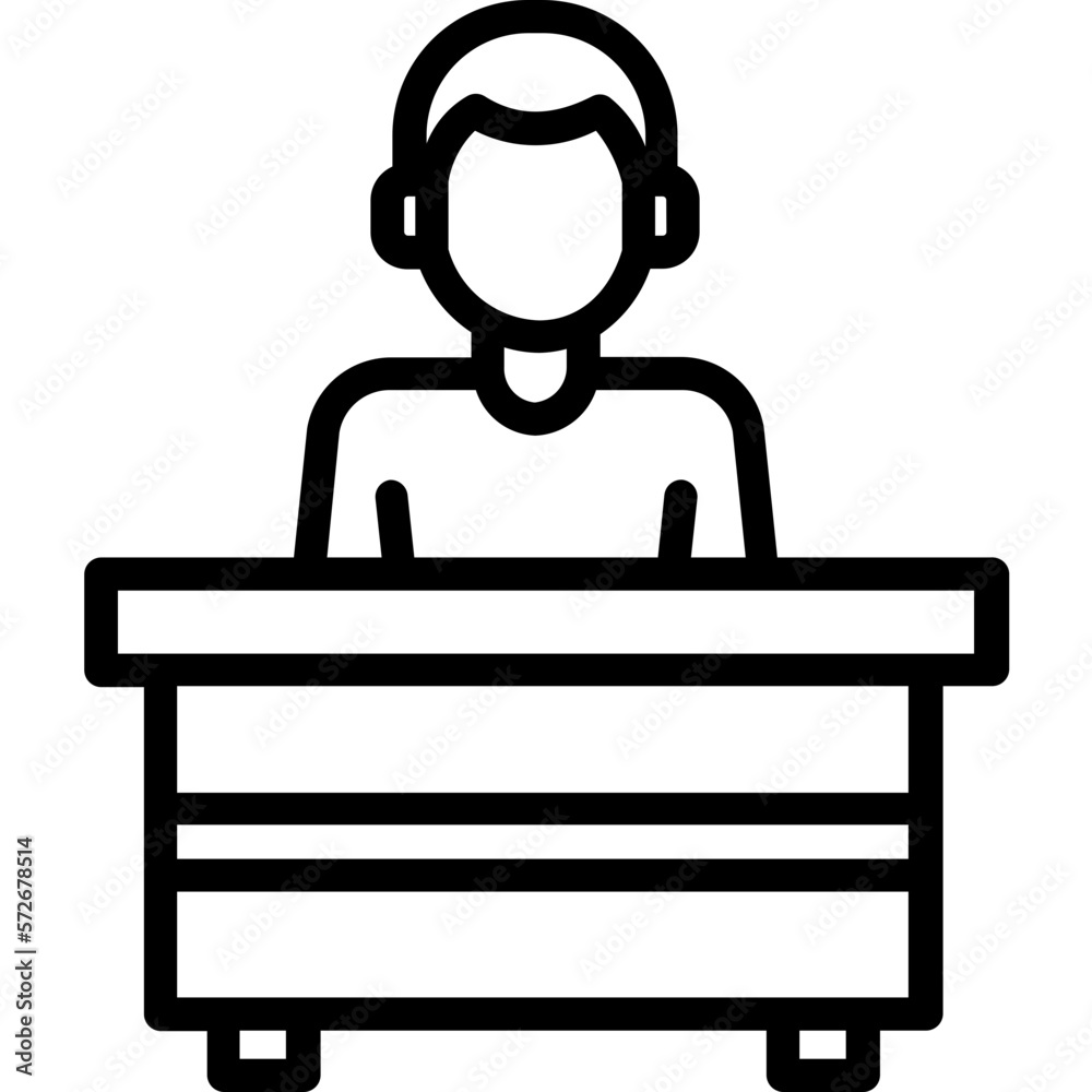 Customer Services Half Glyph Vector Icon which can easily modified
Customer Services Half Glyph Vector Icon which can easily modified