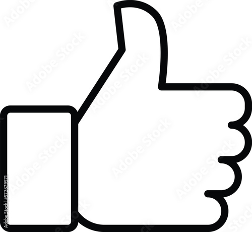 mobile ui like and thumbs up