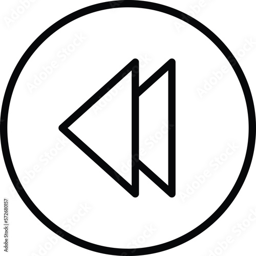 mobile ui backward and rewind
