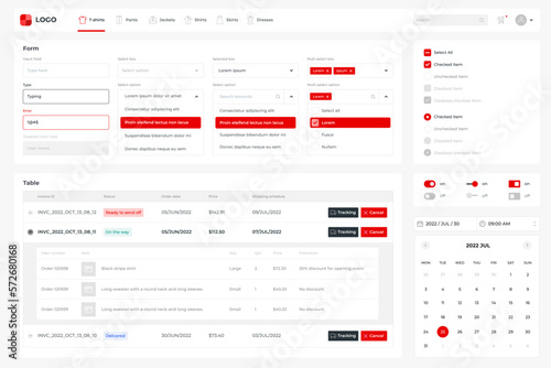 Online shopping mall UI design sources