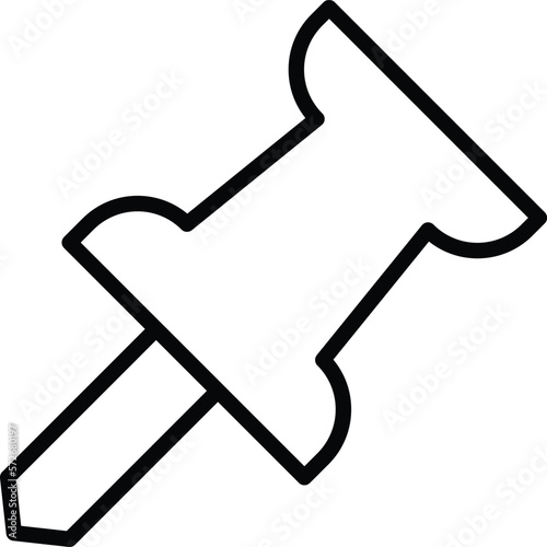 mobile ui paper pin and stationery