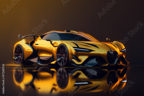 sport car wallpaper  Generative AI