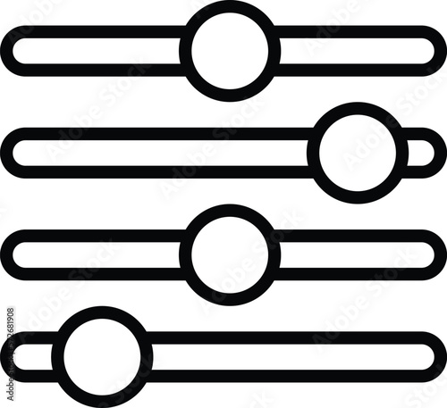 mobile ui mixer and music