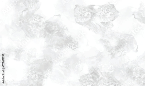 Watercolor White and gray background with texture. Abstract grey white background. Watercolor textures on white paper background.