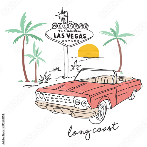 summer time illustration