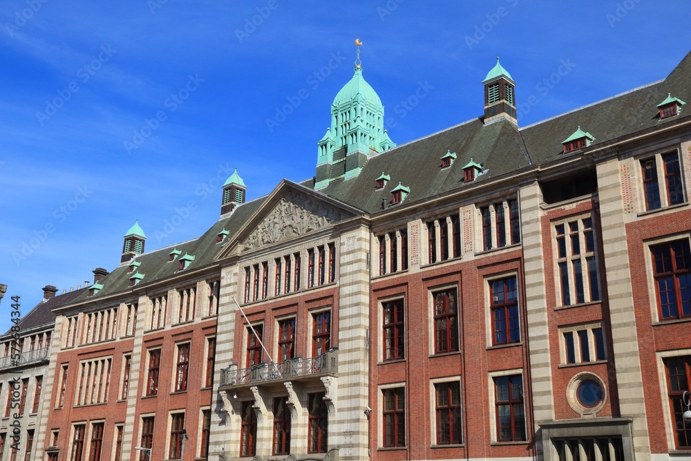 Fototapeta premium Amsterdam Stock Exchange, Netherlands