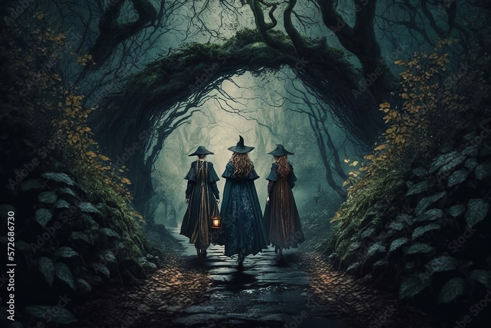The three witches - Generative AI The three witches - Generative AI