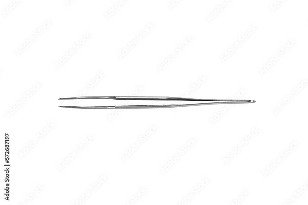 forceps tissue medical equipment isolated on white background with clipping path. forceps tissue medical equipment isolated on white background with clipping path.